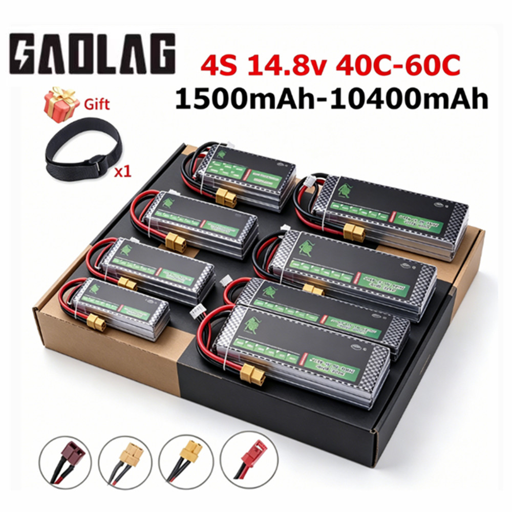 4S Lipo Battery 14.8V 6000Mah - Lipo Batterij 4s 1500mah 2200mah 2800mAh